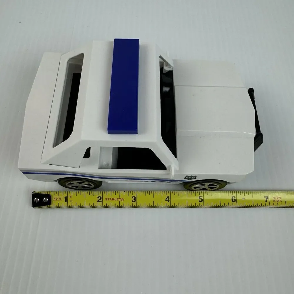 Roblox Neighborhood of Robloxia Patrol Car Toy Sheriff Police White Jazwares
